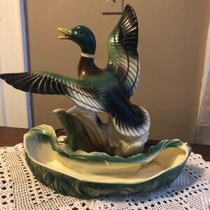 Vintage Lane Flying Mallard Duck Tv Light 1956
